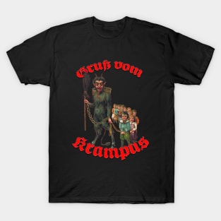 Gruß vom Krampus! (Vintage Design 2) T-Shirt